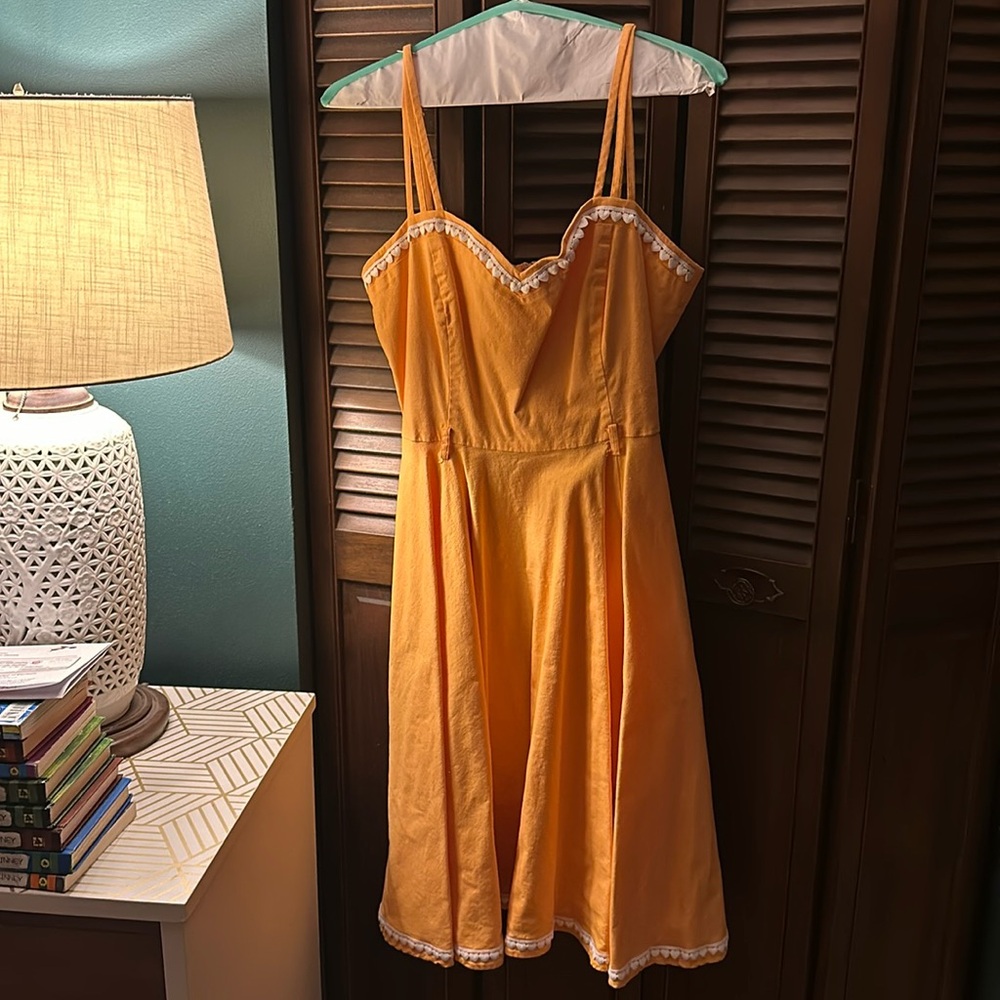 Colectif Nova Heart-trimmed dress